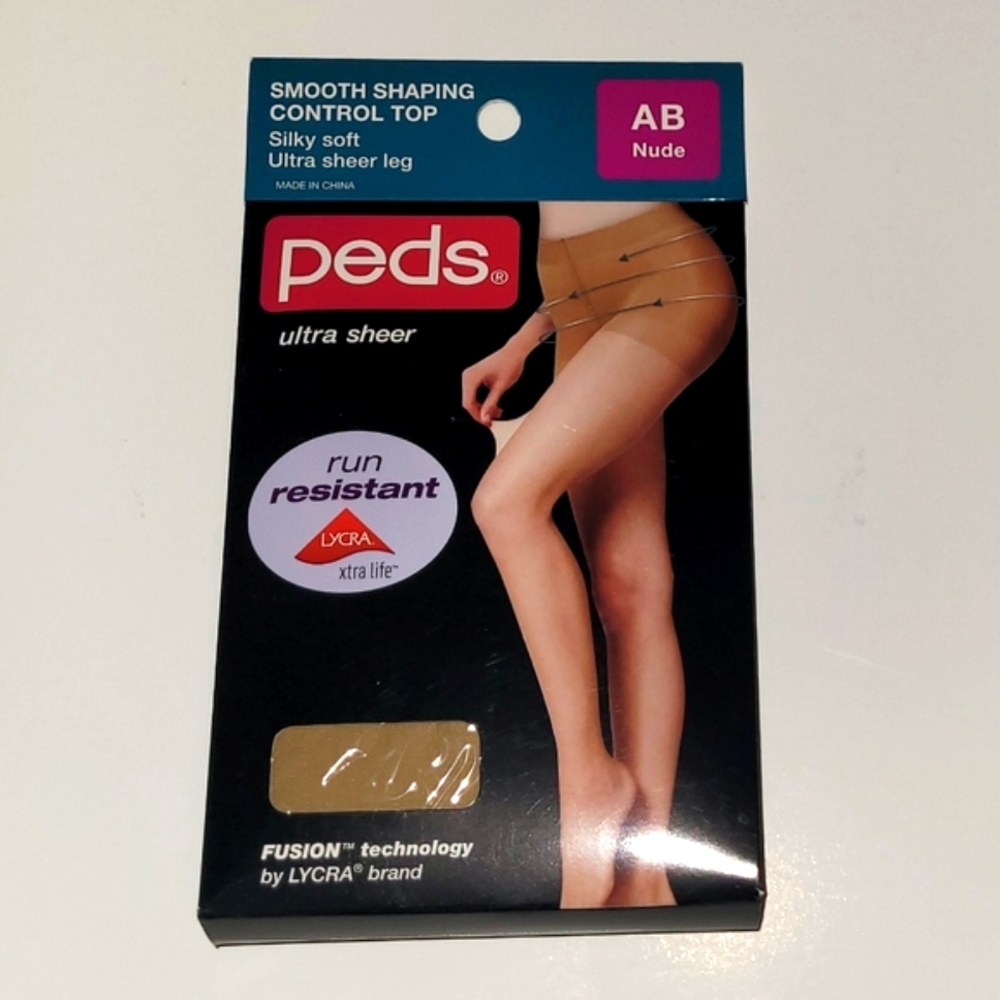 ❤️‍🔥 Peds Ladies (AB) Silky Soft Pantyhose Nude / Denier 20
